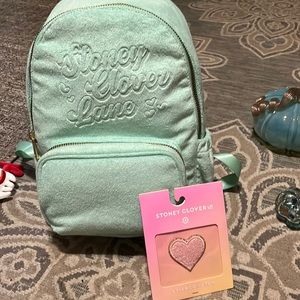 Stoney Clover LN Backpack & Heart Patch New with Tags